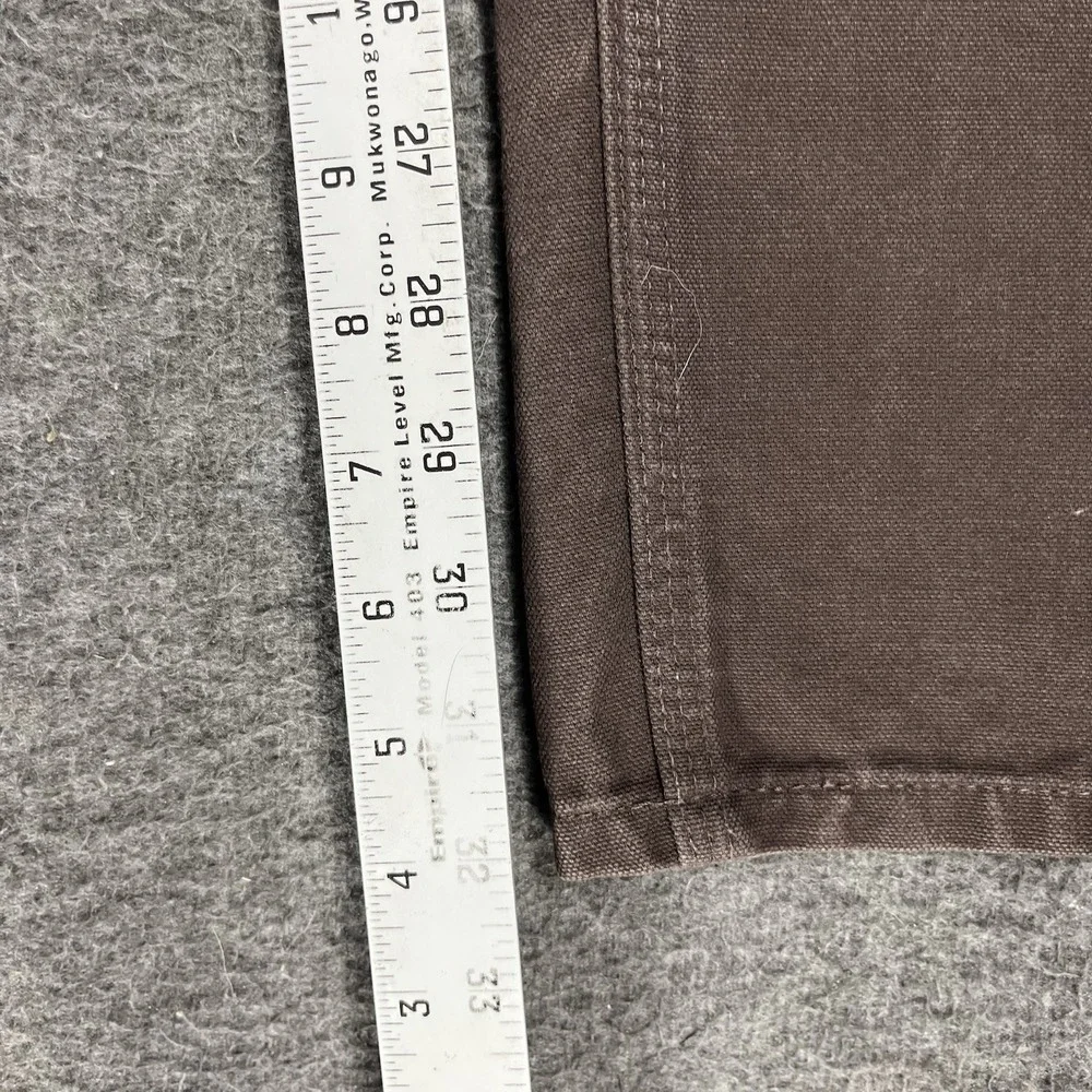 Vintage Carhartt Carpenter Pants Mens 34x32 Brown B11 DKB Dungaree Workwear